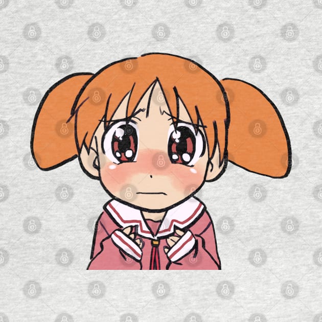 I draw the teary eyed sad chiyo chan / azumanga daioh manga by mudwizard